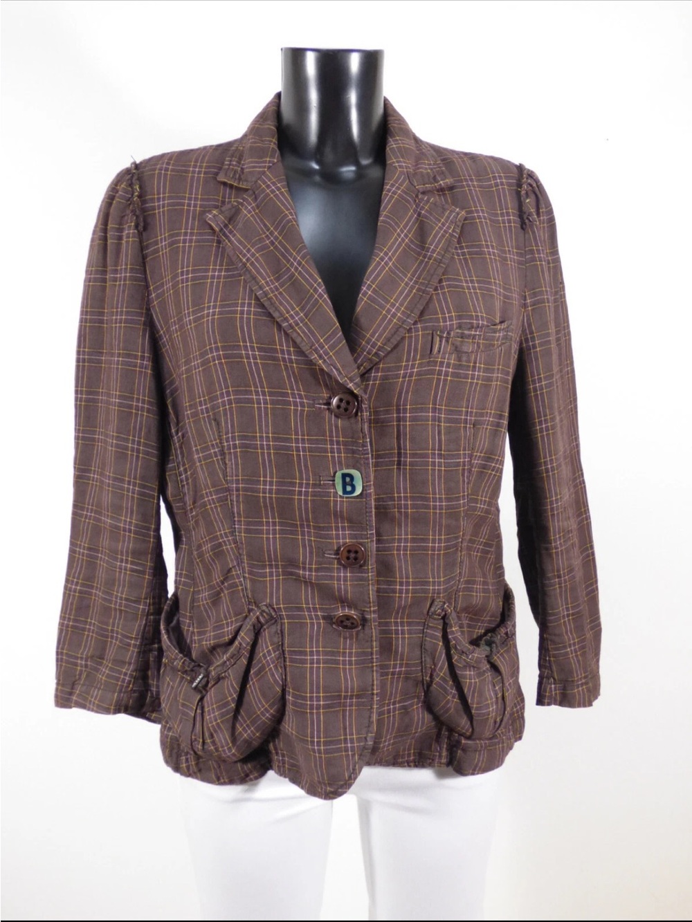 Hugo Boss women's linen blazer size US 6